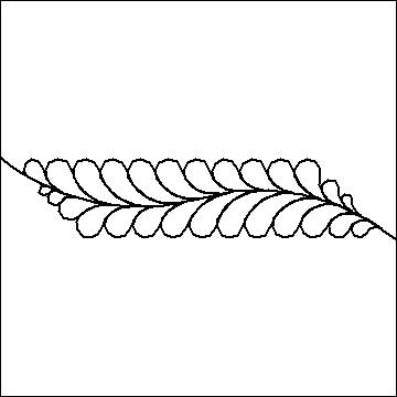 (image for) Doreens Feather Parallelogram-L03884*